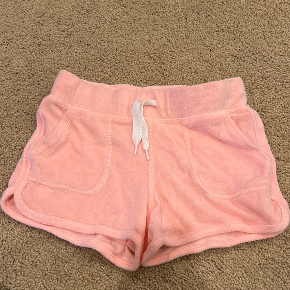 Wonder Nation Peach Terrycloth Shorts